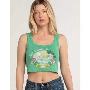 Billabong Green Graphic Short Sleeve Tee